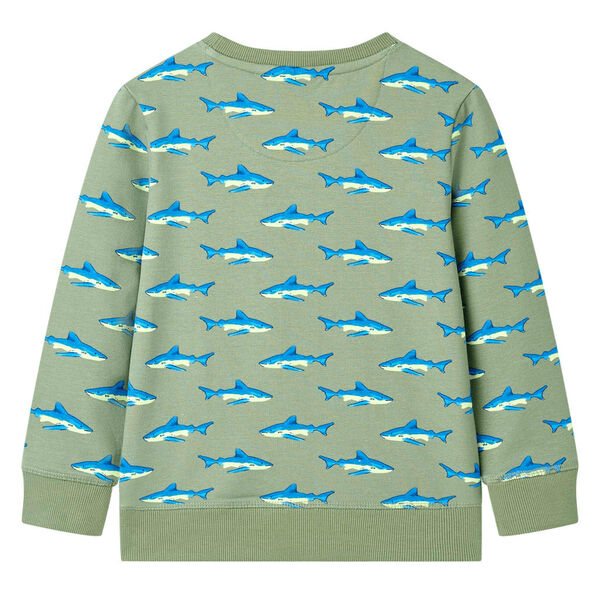 Sweatshirt pour enfants kaki clair 140