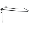 vidaXL Cadre de store r&eacute;tractable &eacute;lectrique Anthracite 4 &times; 3 m