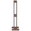 vidaXL &Eacute;tag&egrave;re Marron 20 x 25 x 100 cm Bois de Mahogany Massif