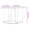 vidaXL Moustiquaire suspendue 156 maille blanc 220x150x180 cm
