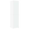 vidaXL Buffet haut blanc 45x42,5x185 cm bois d'ing&eacute;nierie