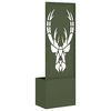 vidaXL &Eacute;cran de confidentialit&eacute; de jardin Vert olive 50 x 140 cm