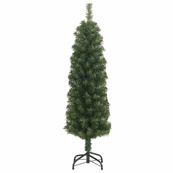vidaXL Sapin de No&euml;l artificiel Vert 150 cm PVC et acier et plastique