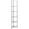 vidaXL &Eacute;tag&egrave;re &agrave; 6 niveaux Transparent 30x30x160 cm Verre tremp&eacute;