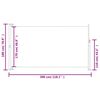 vidaXL Auvent lat&eacute;ral de patio 180x300 cm Rouge