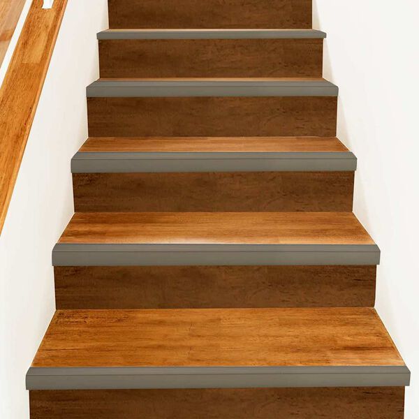 vidaXL Nez de marche 10 pcs Champagne 67 x 3 x 2 cm Aluminium