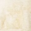 vidaXL Tapis shaggy &agrave; poils longs NAVARRA cr&egrave;me 120x120 cm polyester