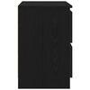 vidaXL Meuble TV noir 60x35x54 cm bois d'ing&eacute;nierie