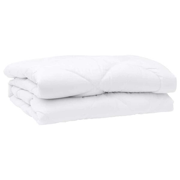 vidaXL Couettes & Duvets Blanc 200 x 200 cm Microfibre
