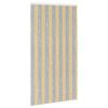 vidaXL Rideau anti-insectes en chenille Gris et Beige 118 x 220 cm