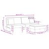 vidaXL Ensemble de canap&eacute;s 2 pcs avec coussins vert fonc&eacute; velours