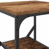 vidaXL Table d'appoint Bois Ancien 41 x 40 x 60 cm