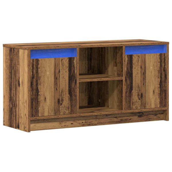 vidaXL Unites TV Marron 100 x 34 x 50 cm Bois d'ing&eacute;nierie