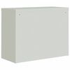 vidaXL Classeur gris clair et gris fonc&eacute; 90x40x70 cm acier