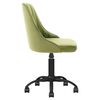 vidaXL Chaises pivotantes &agrave; manger lot de 6 vert clair velours