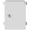 vidaXL Armoire de contr&ocirc;le Gris 47 x 20 x 60 cm Plastic ABS