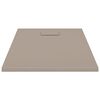 vidaXL Receveur de douche SMC Marron 100x70 cm
