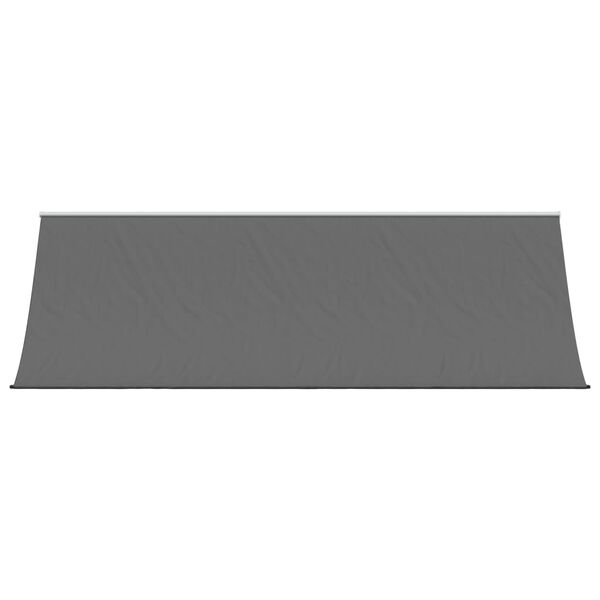 vidaXL Auvent r&eacute;tractable anthracite 400x150 m tissu et acier