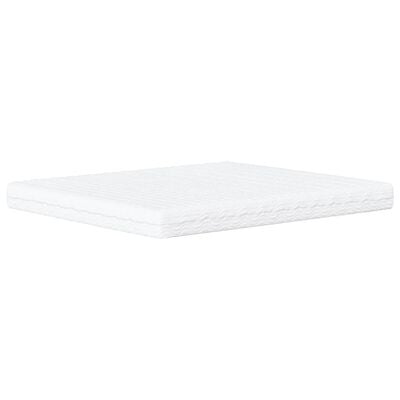 vidaXL Lit avec matelas marron 160x200 cm similicuir