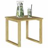 vidaXL table Naturel 40 x 40 x 36 cm Pin&egrave;de impr&eacute;gn&eacute;e