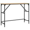vidaXL Table console ch&ecirc;ne sonoma 100x32x75 cm bois d'ing&eacute;nierie