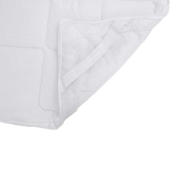 vidaXL Prot&egrave;ge-matelas blanc 100x220 cm
