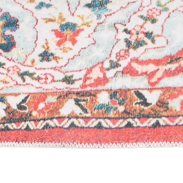 vidaXL Tapis imprim&eacute; lavable pliable Multicolore 200x300 cm Polyester