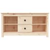 vidaXL Meuble TV 103x36,5x52 cm Bois de pin massif