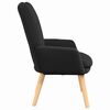 vidaXL fauteuil Noir 63 x 67 x 94 cm Tissu Sherpa