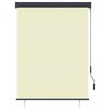 vidaXL Store roulant d'ext&eacute;rieur 120 x 250 cm Cr&egrave;me