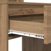 vidaXL Tables de maquillage pour chambre avec tiroir Ch&ecirc;ne artisanal