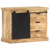 vidaXL Buffet 80x30x60 cm Bois de manguier solide