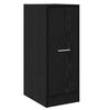 vidaXL Cabinet de Pharmacie Ch&ecirc;ne noir 30 x 41 x 77.5 cm