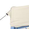 vidaXL Tente de f&ecirc;te Cr&egrave;me 280 x 410 x 315 cm Tissu Oxford