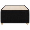 vidaXL Cadre de lit sans matelas noir 80x200 cm tissu