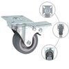 vidaXL 16 pcs Roulettes pivotantes 50 mm