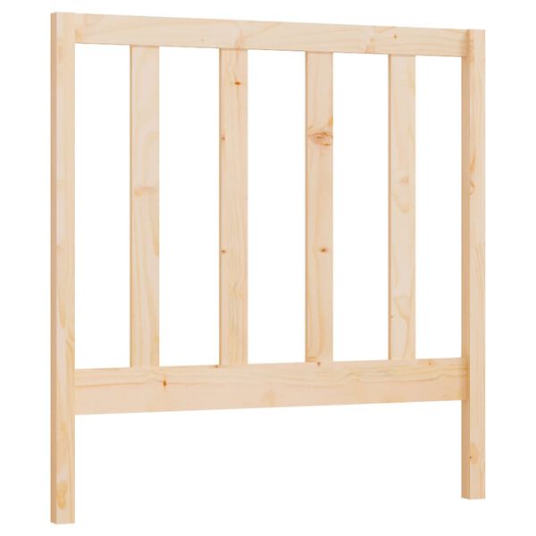 vidaXL T&ecirc;te de lit 95x4x100 cm Bois massif de pin
