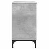 vidaXL Meuble de Lavabo de Salle de Bain avec stockage Gris b&eacute;ton