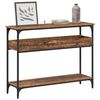 vidaXL Table console Bois ancien 100 x 29 x 75 cm Bois d'ing&eacute;nierie