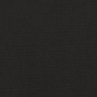 vidaXL Fauteuil Noir 60 cm Tissu