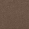 vidaXL Fauteuil Marron 60 cm Tissu