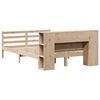vidaXL Lit biblioth&egrave;que sans matelas 160x200 cm bois massif de pin