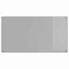 vidaXL Protection de cuisine Gris clair 110 x 60 x 0,6 cm verre trempé