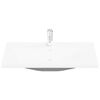vidaXL Ensemble de mobilier de salle de bain 3 pcs Ch&ecirc;ne noir