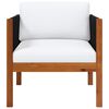 vidaXL Chaises de jardin lot de 2 Bois d'acacia massif