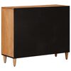 vidaXL Buffet Naturel 90 x 33,5 x 75 cm Bois de mangue massif