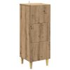 vidaXL Armoire &agrave; tiroirs 33 x 34,5 x 90 cm Bois d'ing&eacute;nierie