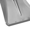 vidaXL T&ecirc;te de pelle Argent 45 x 38 cm Aluminium