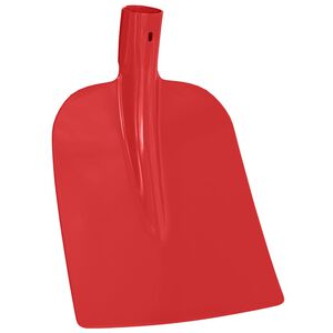 vidaXL T&ecirc;te de pelle Rouge 32 x 24,5 cm Acier enduit de poudre