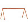 vidaXL Lit haut sans matelas cire marron 90x190 cm bois de pin massif